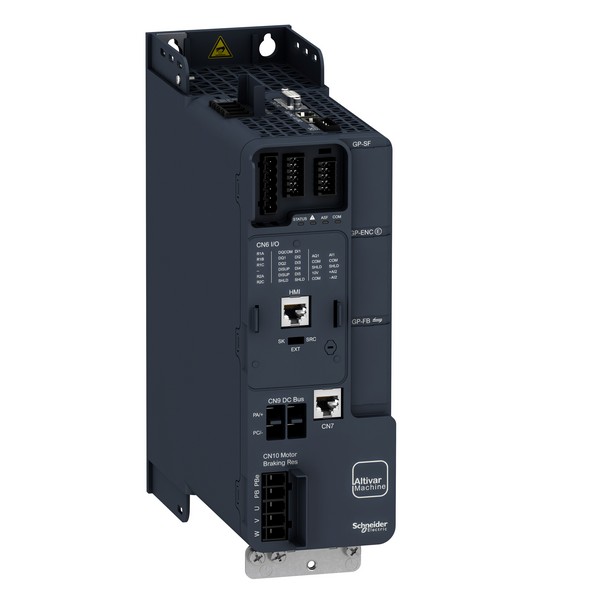 Przemiennik częstotliwości ATV340 3-fazowe 380/480VAC 50/60Hz 0,75kW 2,8A IP20