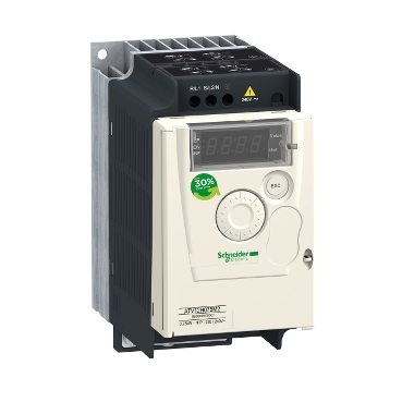 Przemiennik częstotliwości ATV12 1-fazowe 200/240VAC 50/60Hz 0,75kW 4,2A IP20