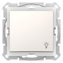 Schneider Electric Sedna Przycisk "światło" IP44 kremowy SDN0900323
