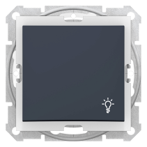 Schneider Electric Sedna Przycisk "światło" IP44 grafitowy SDN0900370