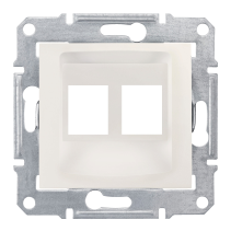  Sedna - Płytka centralna 2x RJ45 do: AMP, Molex, Keline krem