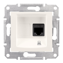  Sedna Gniazdo komputerowe RJ45 kat.5e STP kremowe SDN4500123