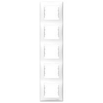 Schneider Electric Sedna Ramka 5-krotna pionowa biała SDN5801521